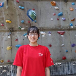 竹田高校山岳部　倉原 里咲（３年）　file.920