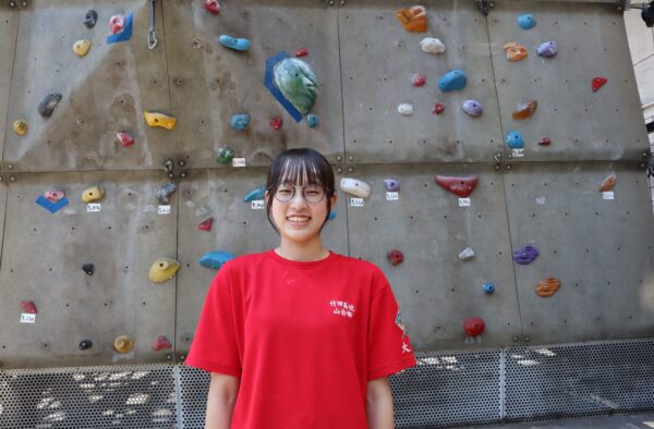 竹田高校山岳部　倉原 里咲（３年）　file.920