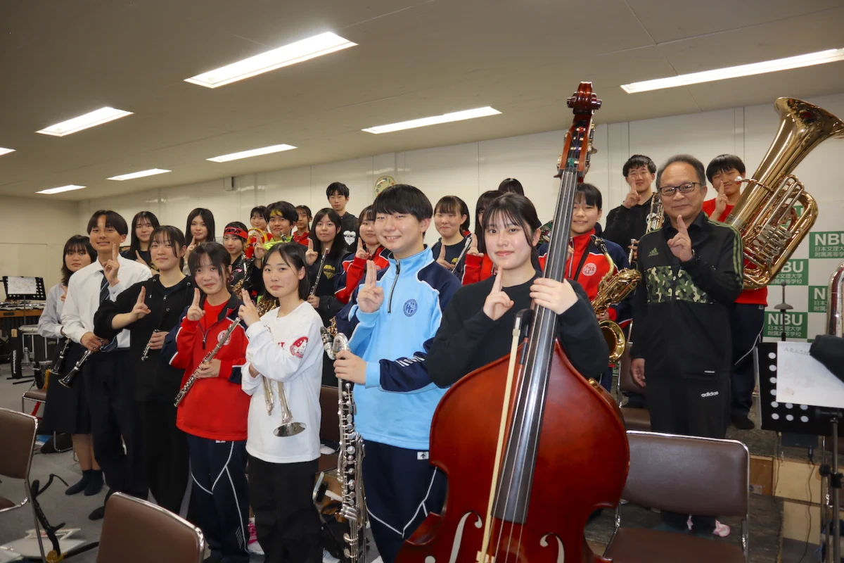 日本文理大付属高校吹奏楽部　忍者「くのいち」で金賞　マーチングステージ全国大会で感動を呼ぶ　【大分県】