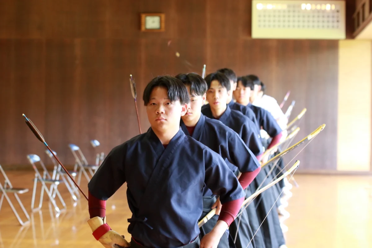 県高校総体　弓道男子　国東が団体12年ぶりに王座奪回　「勝ち続けるチーム」へ　【大分県】