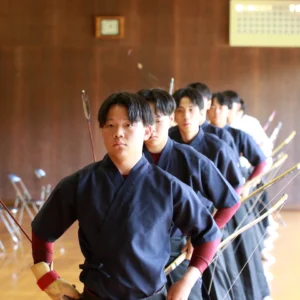 県高校総体　弓道男子　国東が団体12年ぶりに王座奪回　「勝ち続けるチーム」へ　【大分県】