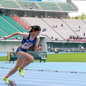 九州大会　陸上女子　400メートルリレーで７連覇　輝きを放つ大分雄城台　【大分県】