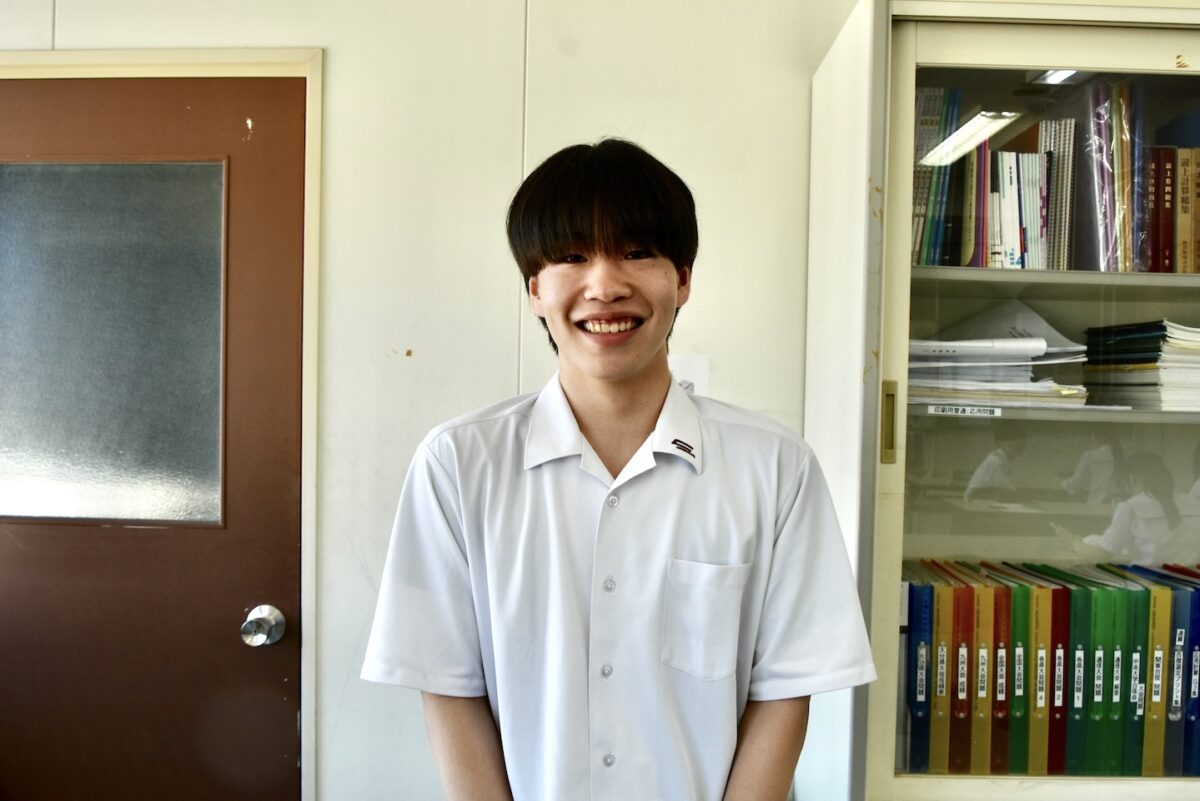 大分商業高校珠算部　帯刀 琉太（３年）　file.928