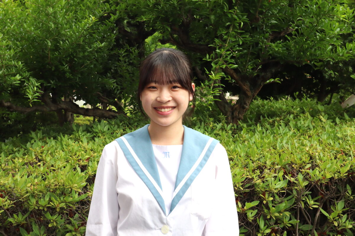 大分舞鶴高校吹奏楽部　松隈 美奈海（３年）　file.933