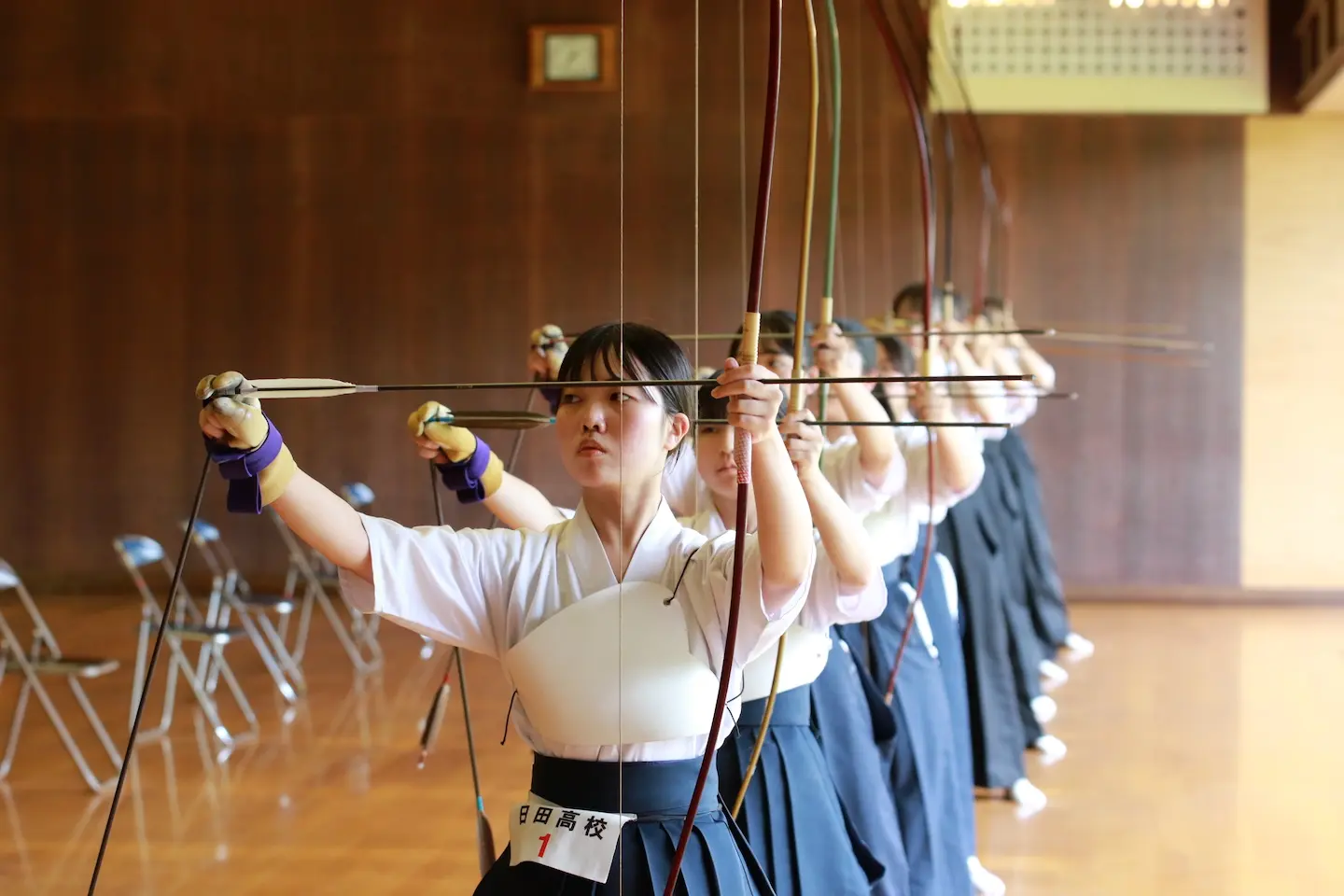 県高校総体　弓道女子団体　日田が王座を奪回　自主性と効率的な練習が結実　【大分県】