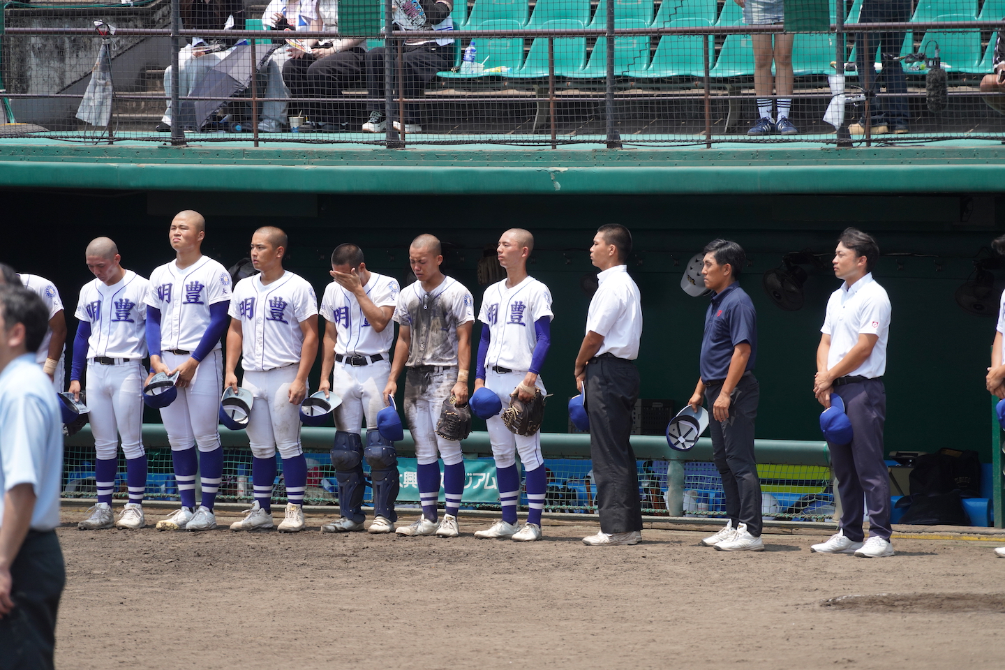 グッドルーザー　野球　明豊　途切れた連覇　受け継ぐ覚悟　【大分県】