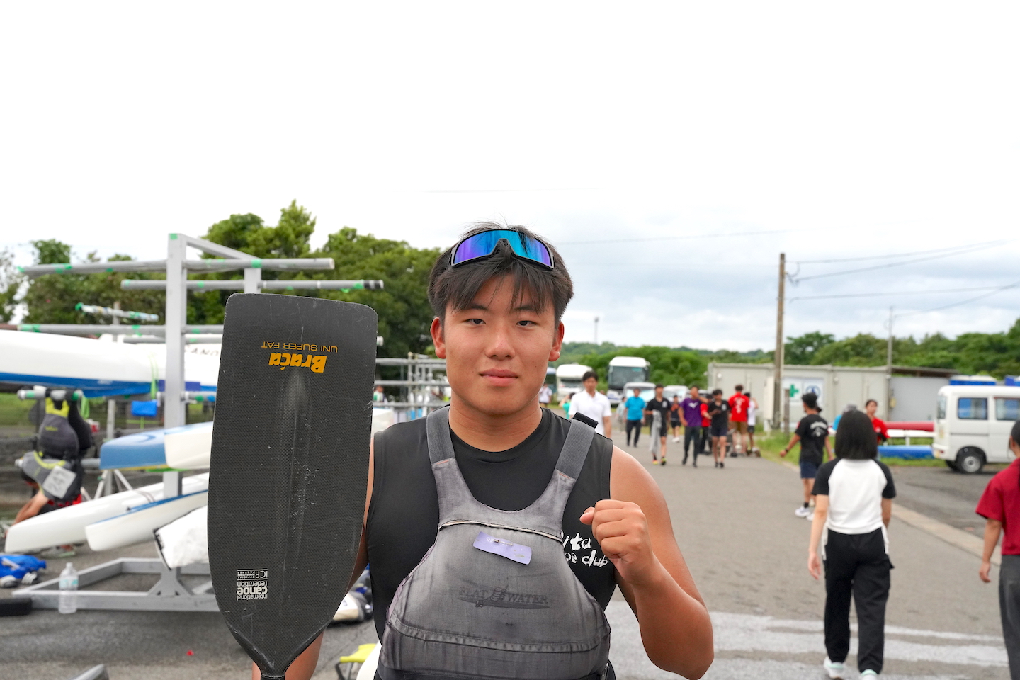 大分舞鶴高校カヌー部　大石 真理（３年）　file.931
