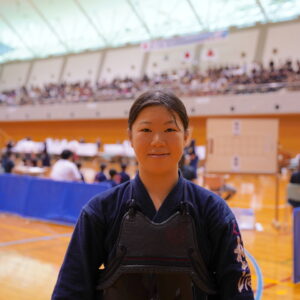 柳ケ浦高校剣道部　坪根 陽菜花（３年）　file.936