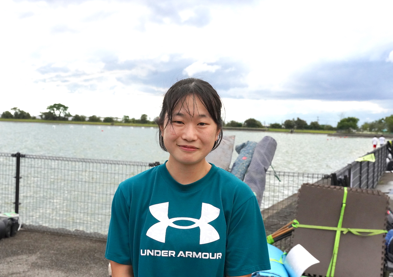 大分豊府高校カヌー部　霍田 侑未梨（３年）　file.930