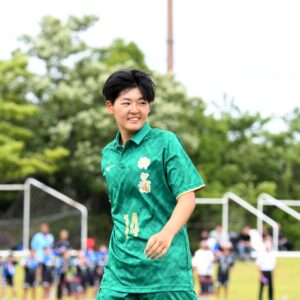 ３年生、夏物語2026　サッカー女子　「もっとゴールに貪欲に」　村上凜果（柳ケ浦３年）が見据える冬へ　【大分県】