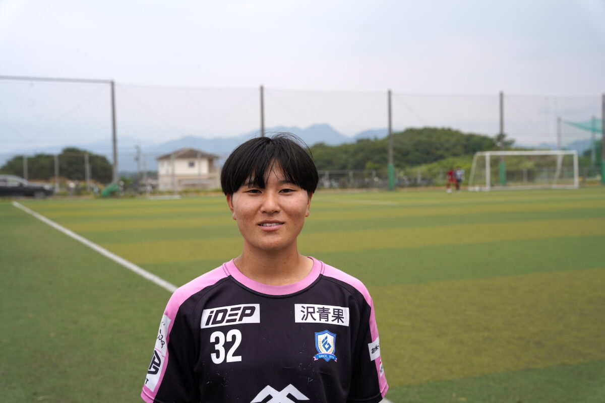 稲葉学園高校サッカー部　佐藤 菜沙（１年）　file.944