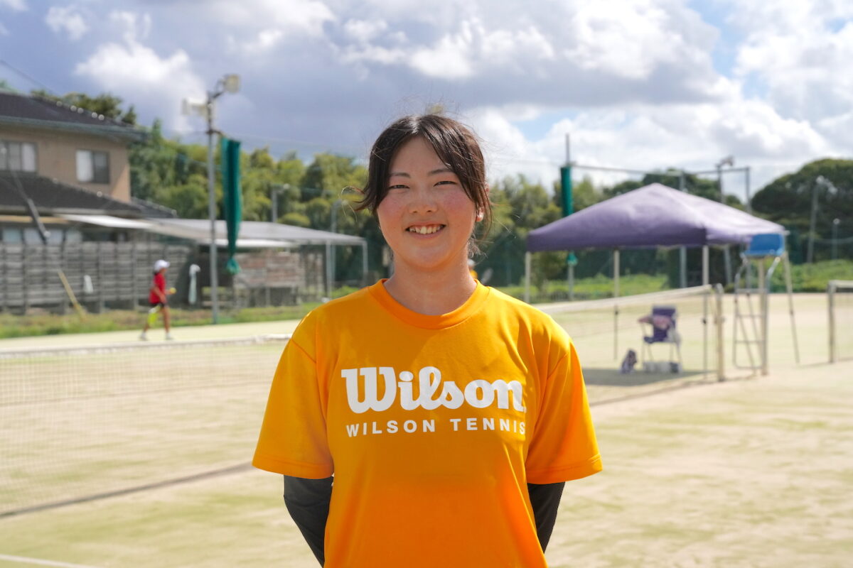 福徳学院高校テニス部　菅沼 綾夏（３年）　file.941