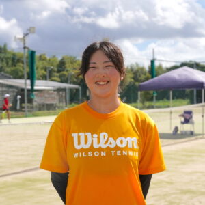 福徳学院高校テニス部　菅沼 綾夏（３年）　file.941