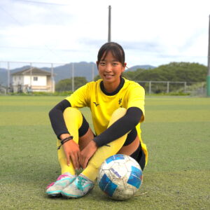U―17日本女子サッカー代表候補　順調だからこそ貪欲に　世界を見据える大下紗也奈（柳ケ浦２年）　【大分県】