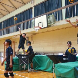 春高への切符は譲らない！　男子シード４校の挑戦　鶴崎工業　強豪に臆せず自分たちらしく　【大分県】