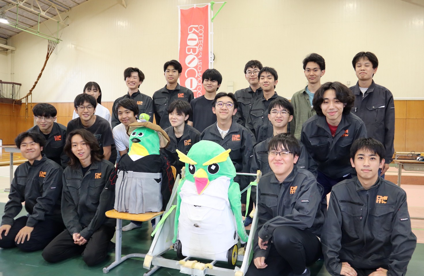 大分工業高等専門学校ロボット研究部　「高専ロボコン」九州大会出場　雑巾投げで全国大会を狙う　【大分県】