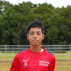 中津東高校サッカー部　友松 駿斗（３年）　file.950