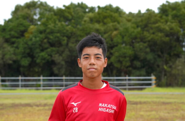 中津東高校サッカー部　友松 駿斗（３年）　file.950