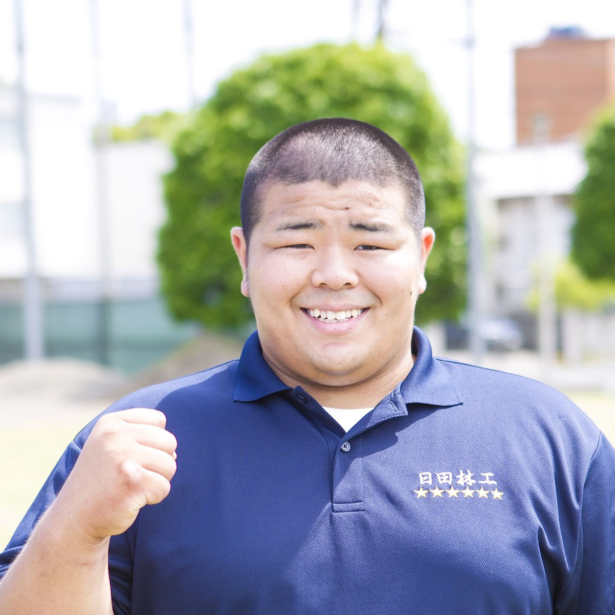 日田林工高校相撲部　梅木竜治郎（３年）　file.2