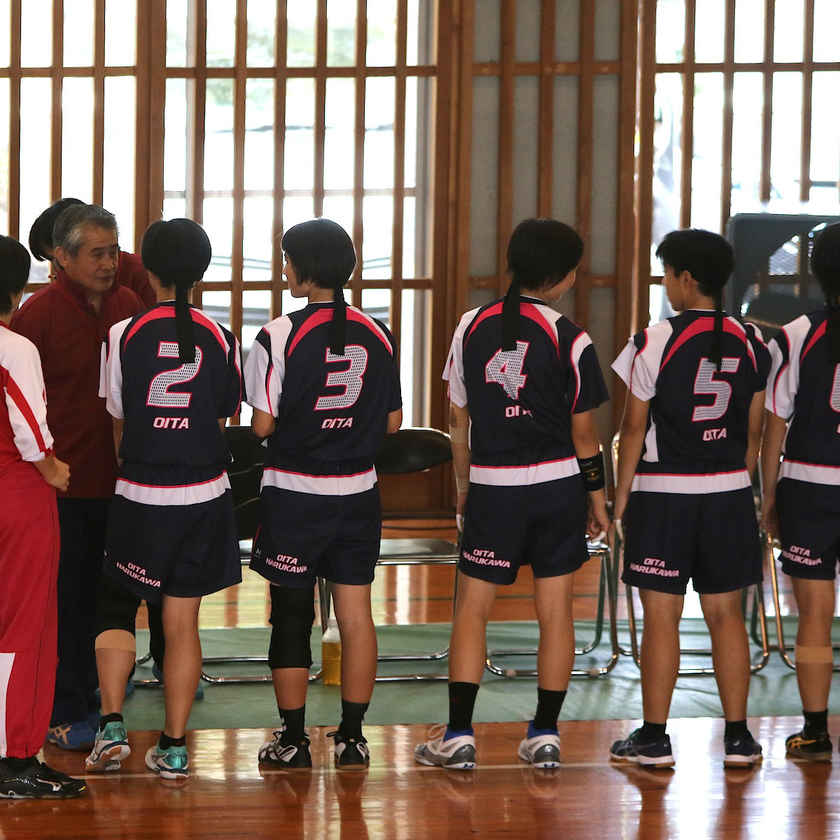 原川中学校　全国大会連覇に向けてチーム力アップ！