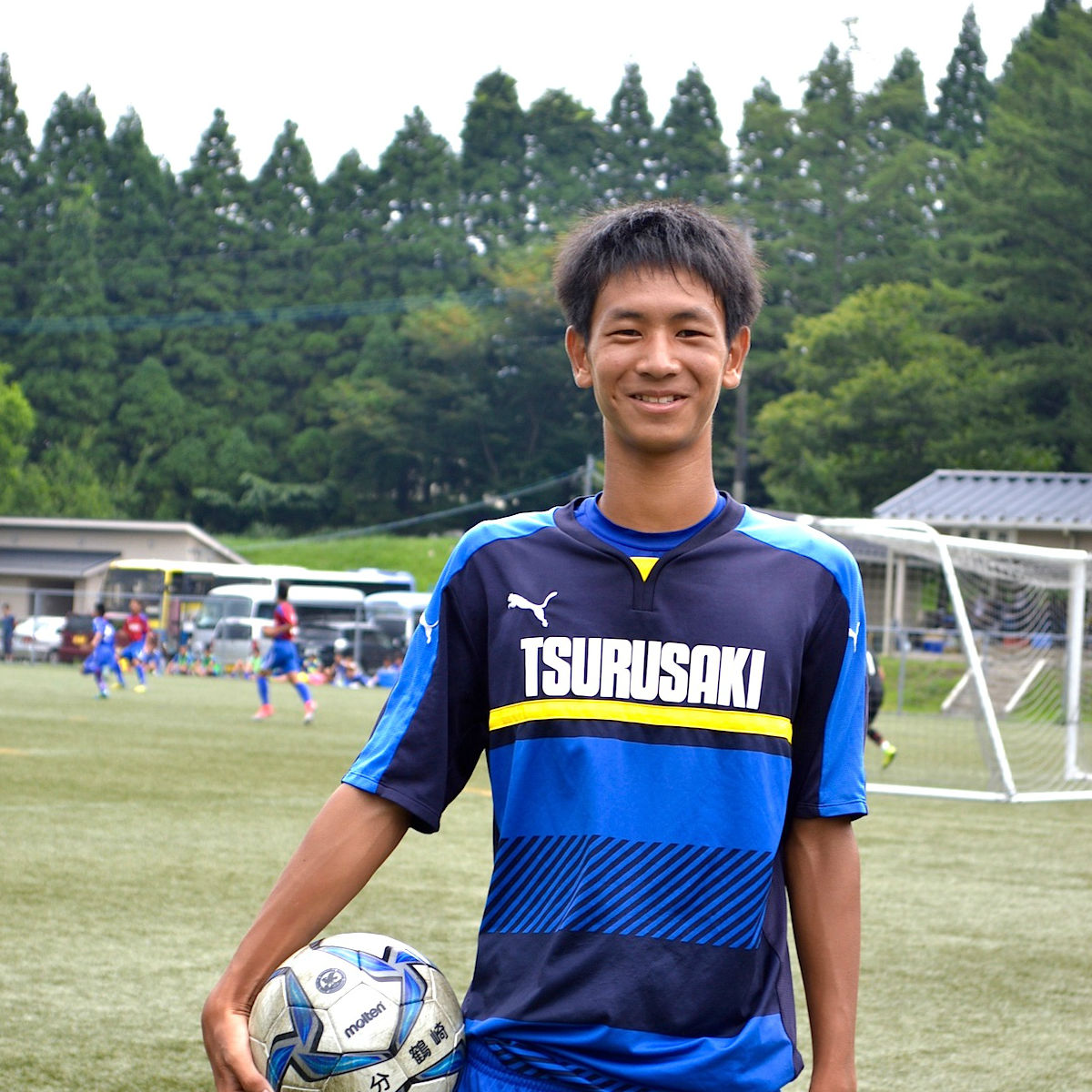 大分鶴崎高校サッカー部　勝木琉（２年）　file.27