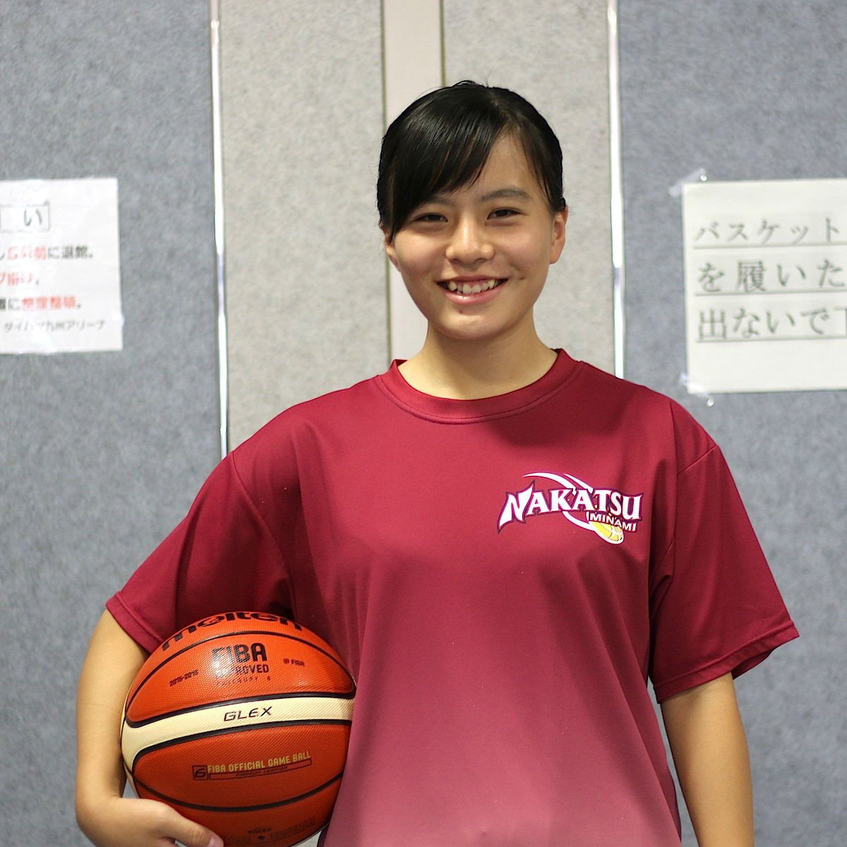 中津南高校バスケットボール部　石丸あゆみ（３年）　file.31