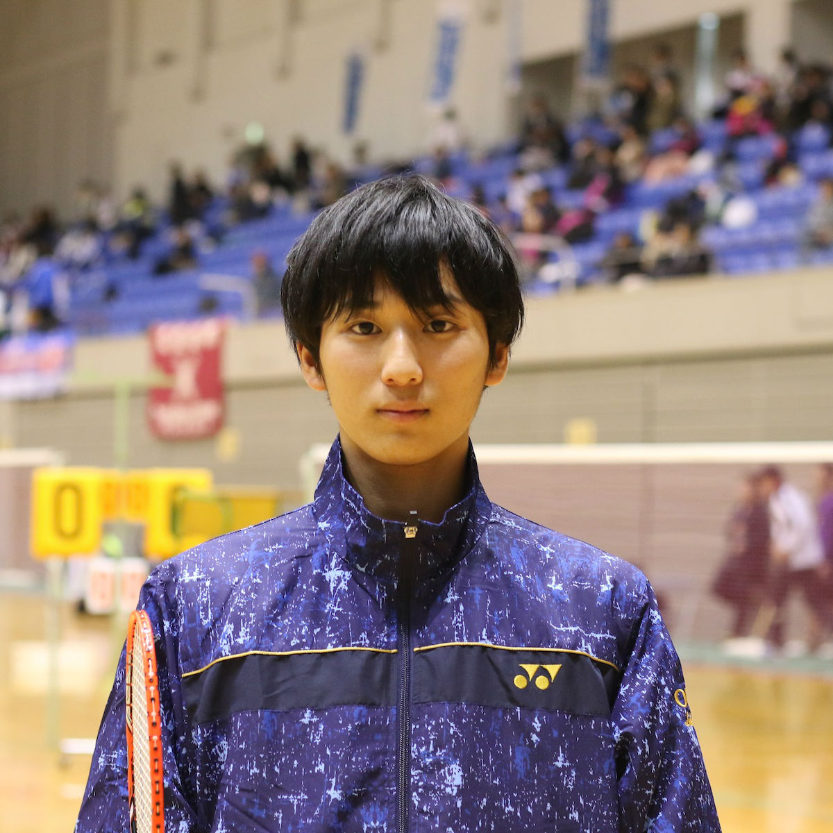 大分西高校バドミントン部　向野拓磨（２年）　file.36