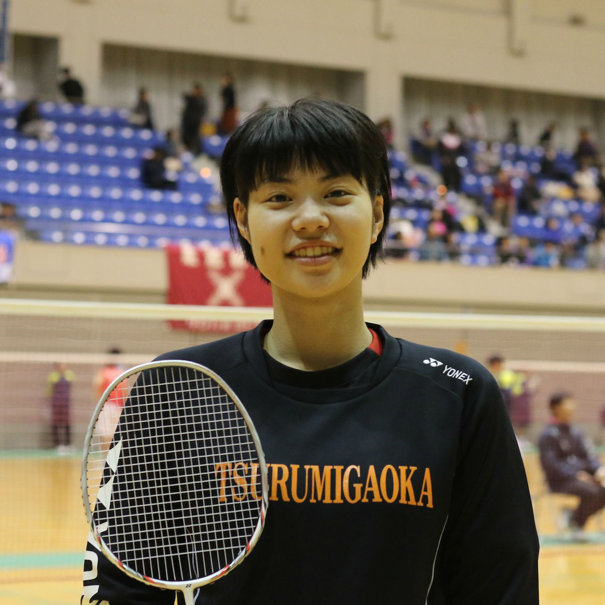 別府鶴見丘高校バドミントン部　金田七海（２年）　file.37