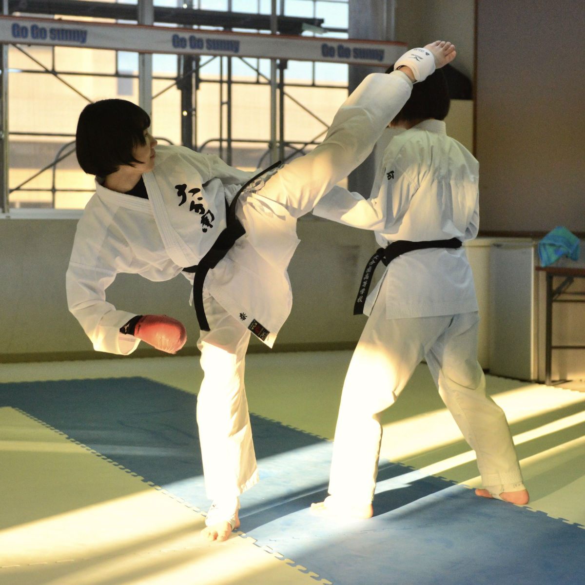大分南高校女子空手部　それぞれの目標に向かって、見合う努力と自立心を養う