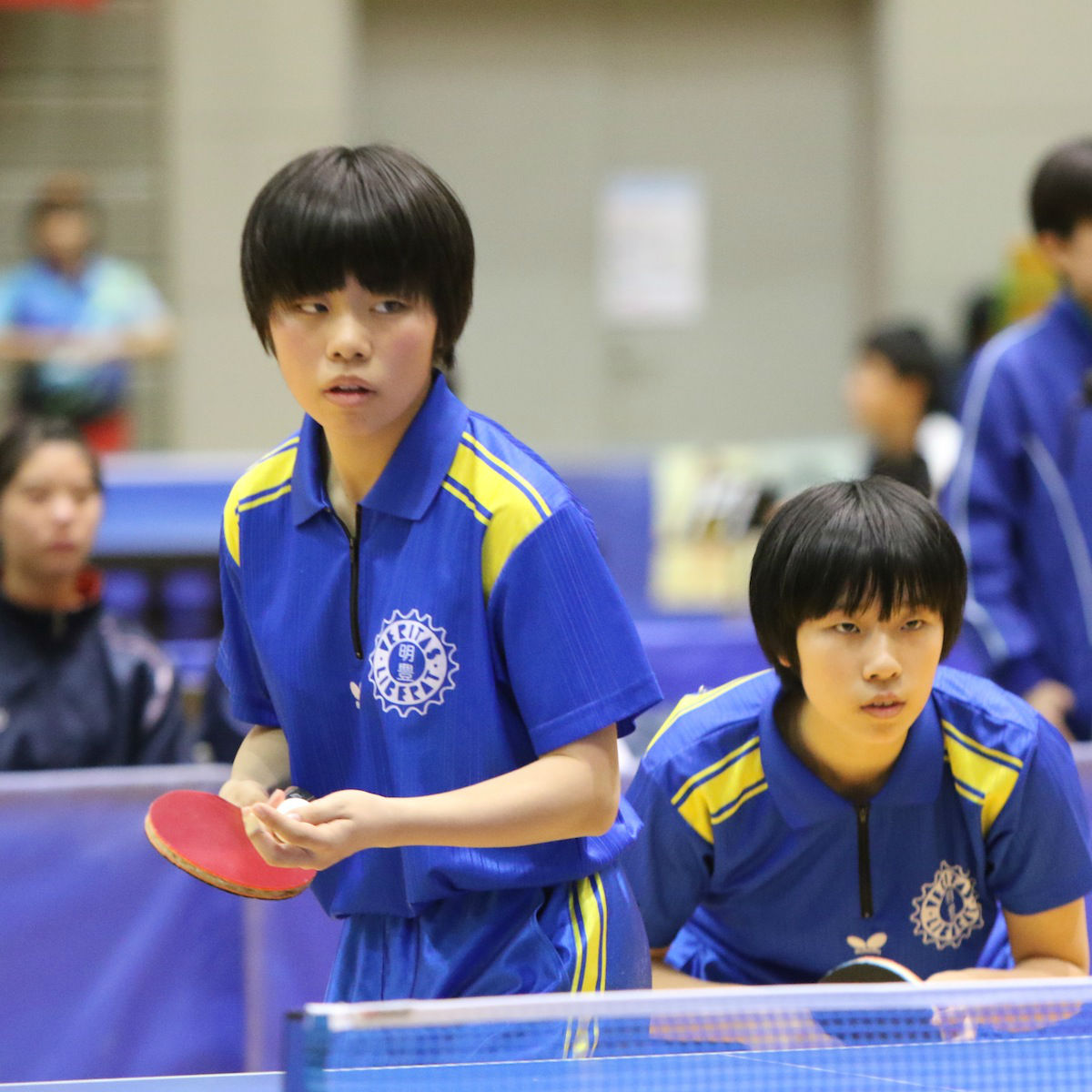 卓球九州高校新人大会団体戦　明豊男子が優勝、明豊女子は準優勝