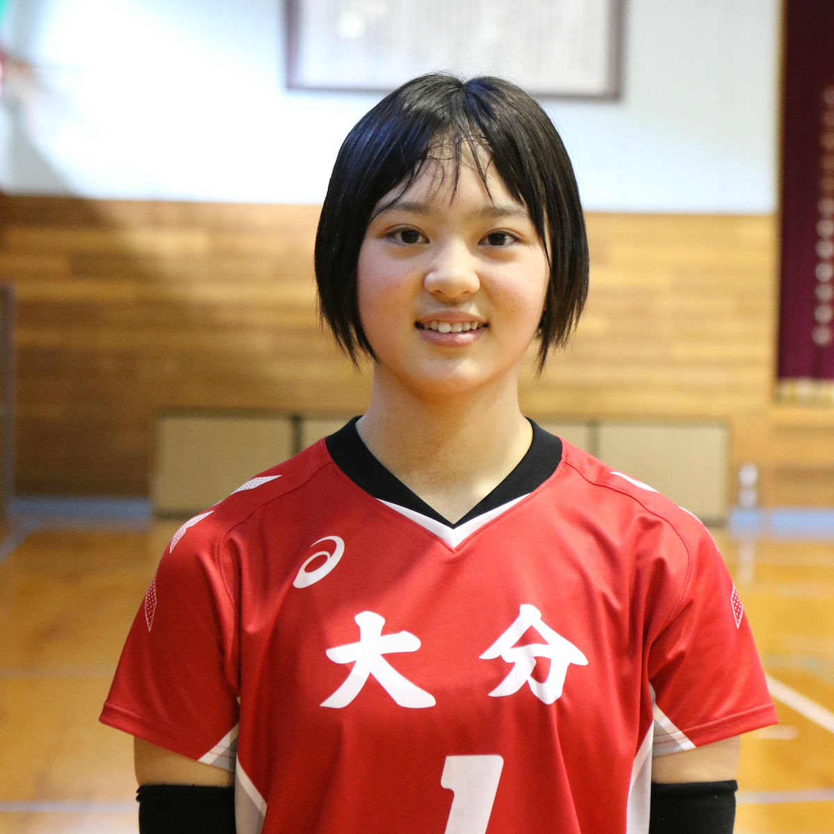 大分県中学校選抜バレーボール　金子沙耶（３年）　file.46