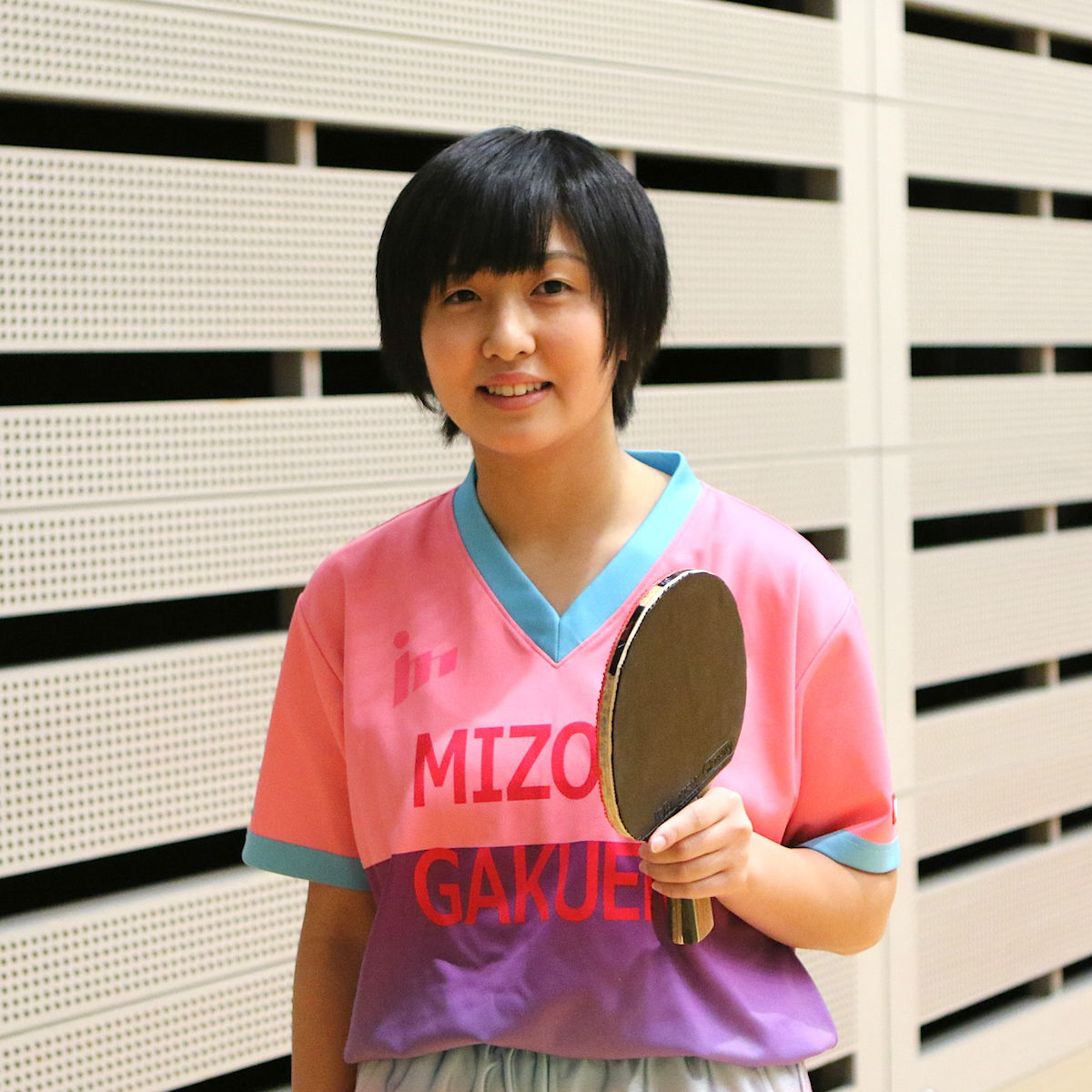 別府溝部学園高校卓球部　谷川有望（２年）　file.47