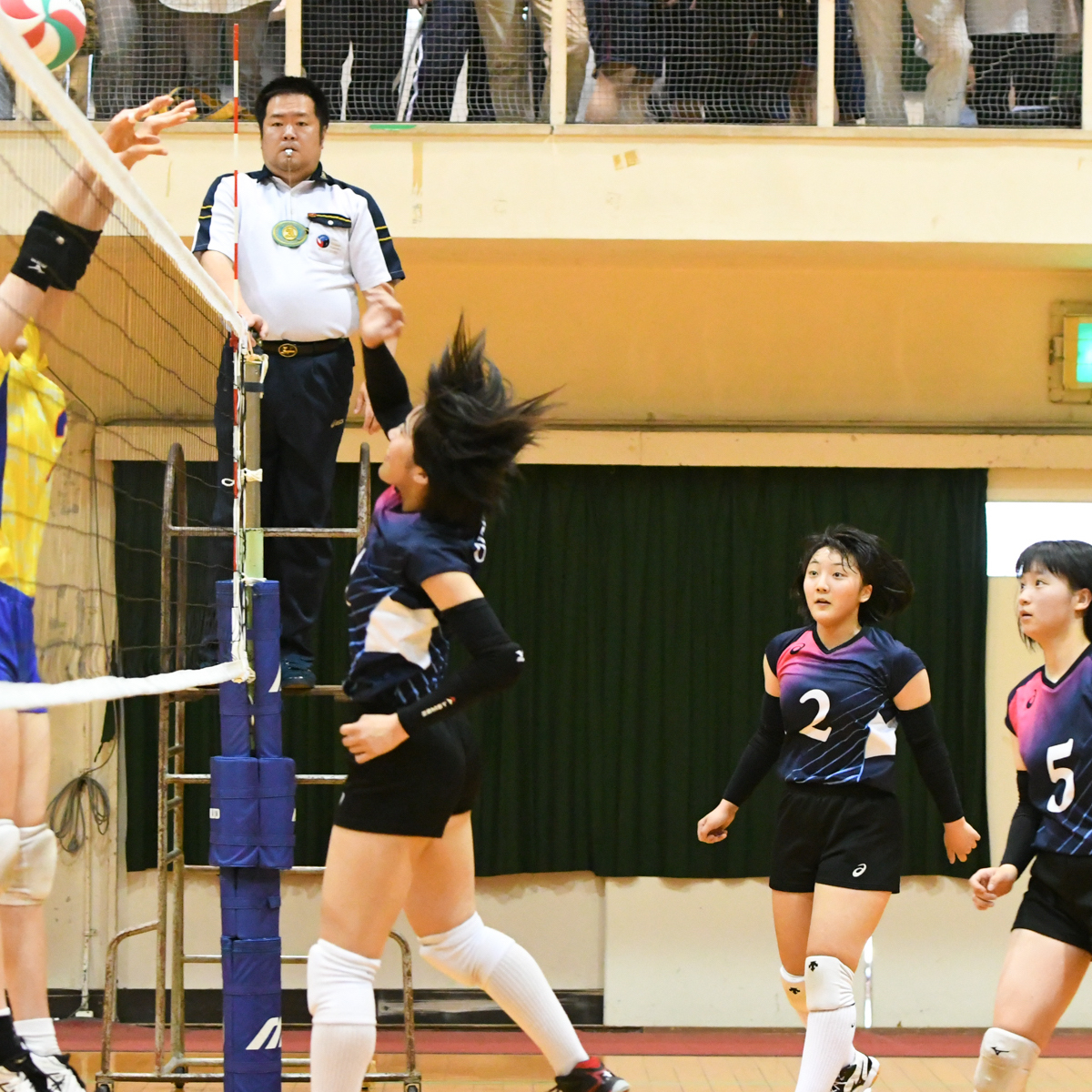 大分西高校　全員バレーで４強超え目指す