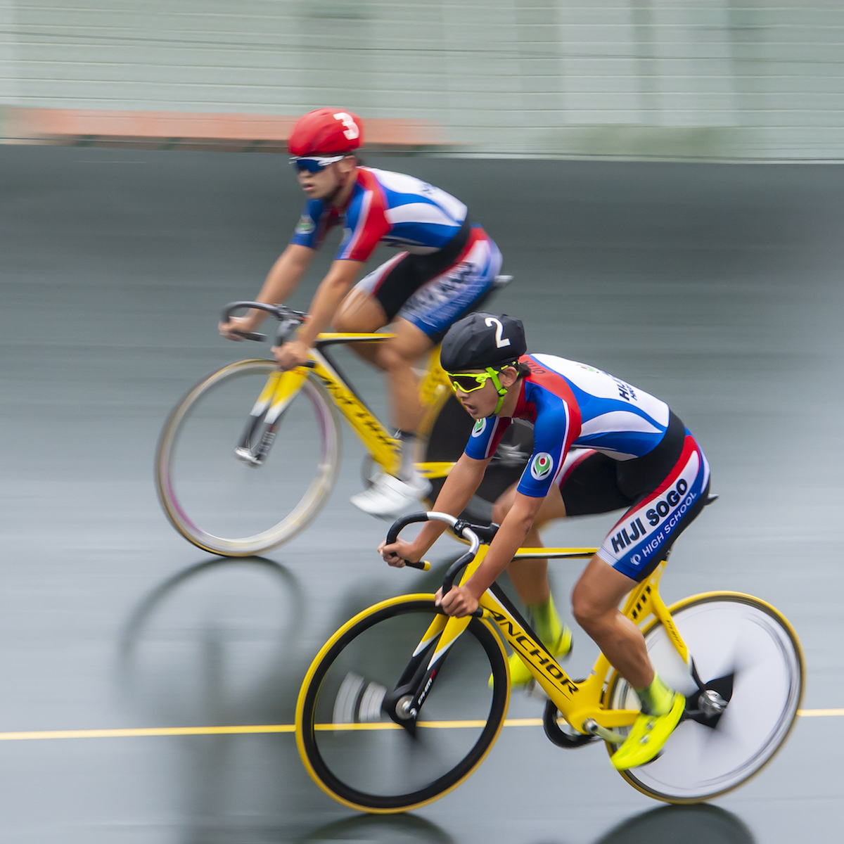 自転車　高木が大会新記録達成！