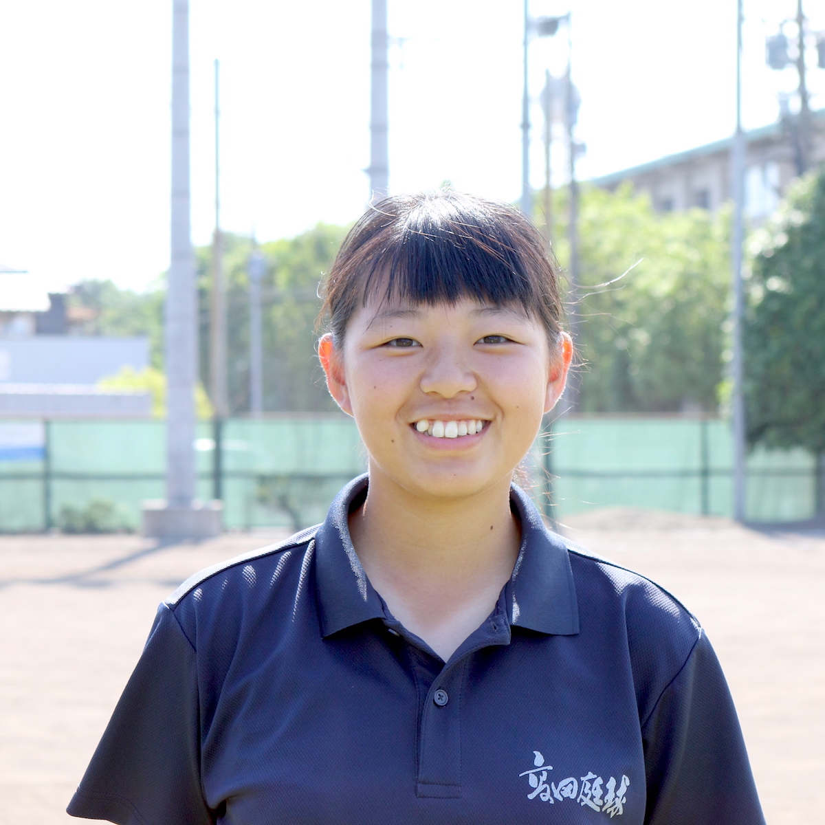 高田高校テニス部　大石更紗（３年）　file.105