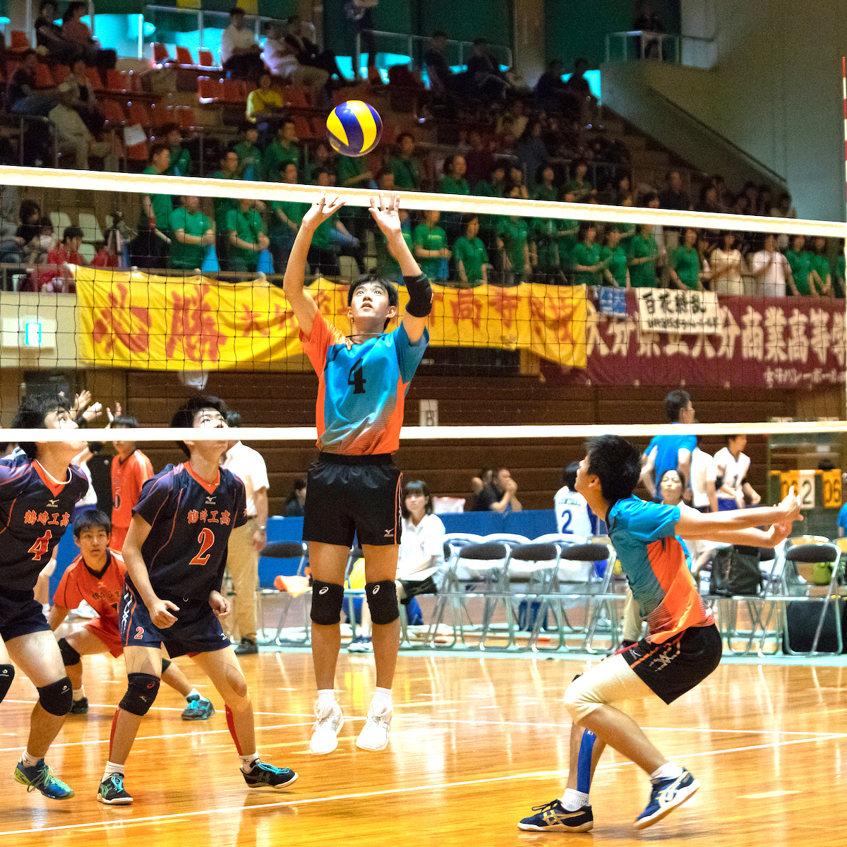 2018県高校総体レポート（バレーボール競技・男子）　 接戦を制した大分南が悲願の初優勝、別府鶴見丘は10連覇逃す
