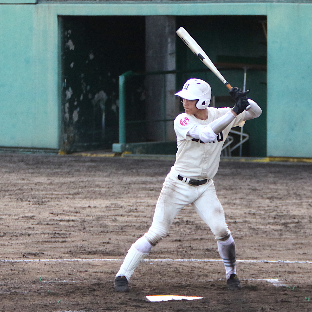革命起こせず、初戦で散る　大分上野丘・富松孝介