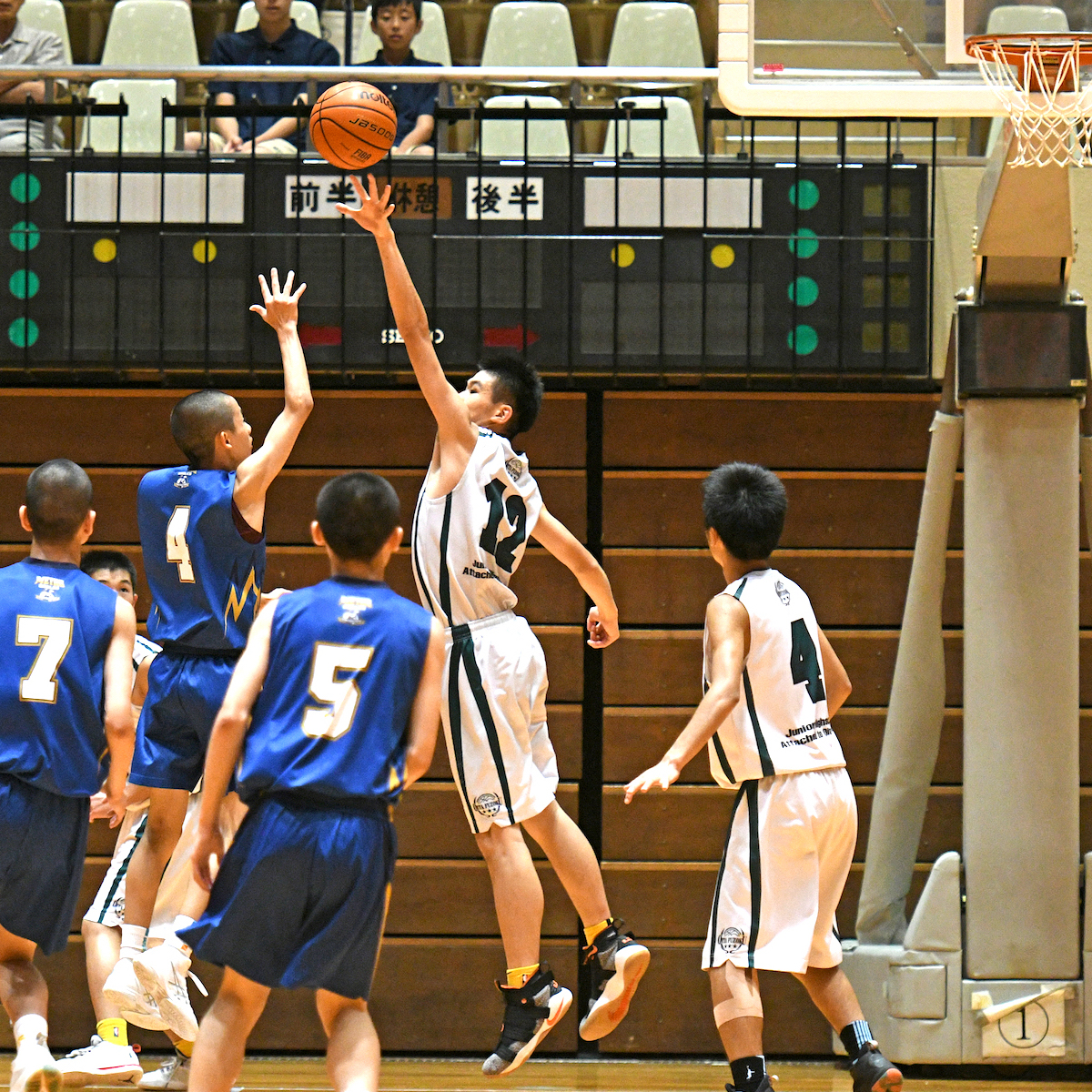 県中学総体バスケ　男子は大分大附、女子は今津が優勝
