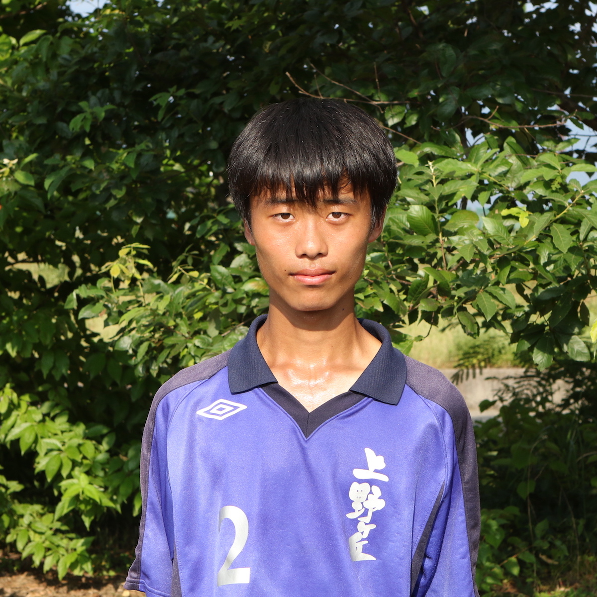 上野ケ丘中学校サッカー部　賀来凌央（３年）　file.120