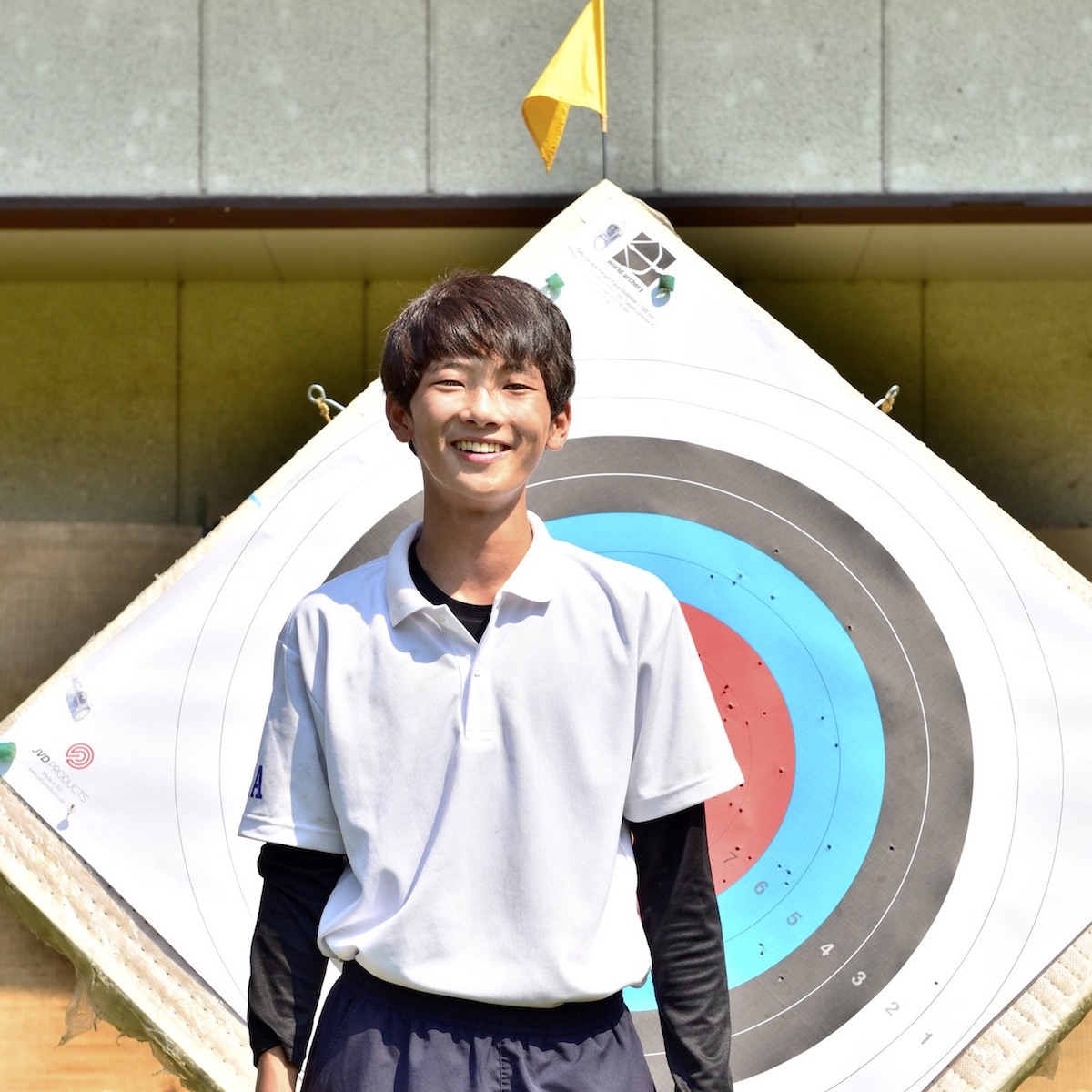 アーチェリー 明るく、ポジティブ。迷いなく射抜く 河野零央(大分東明2年)