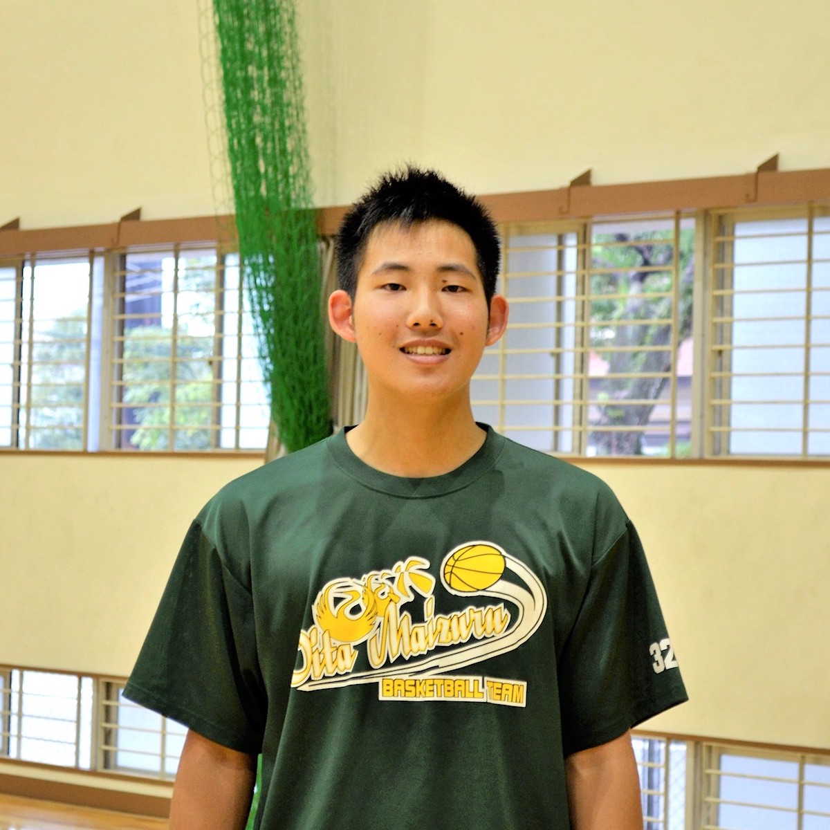大分舞鶴高校バスケットボール部　山崎蒔志（３年）　file.145