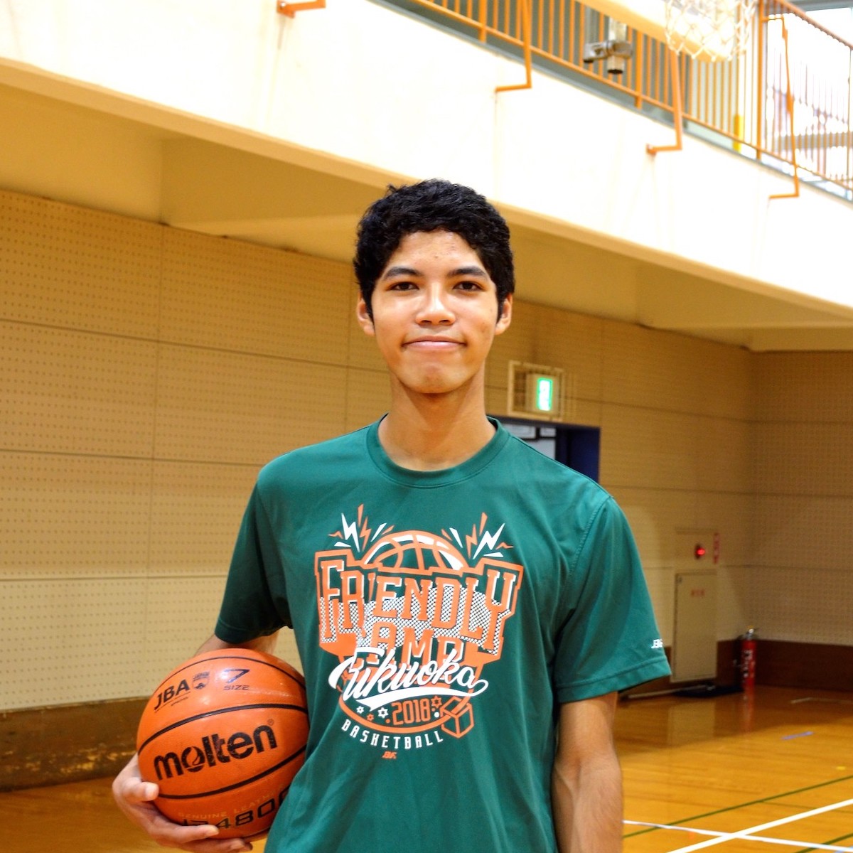 別府溝部学園高校バスケットボール部　真栄田 龍 デビン（３年）　file.146