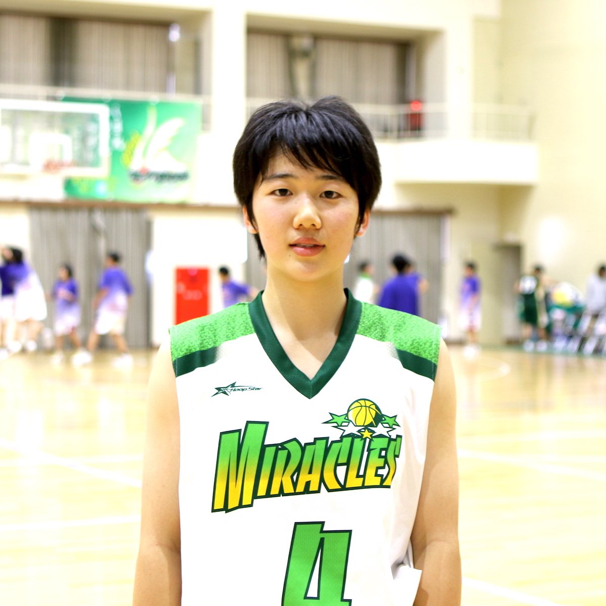 大分高校バスケットボール部　有墨遥野（１年）　file.148