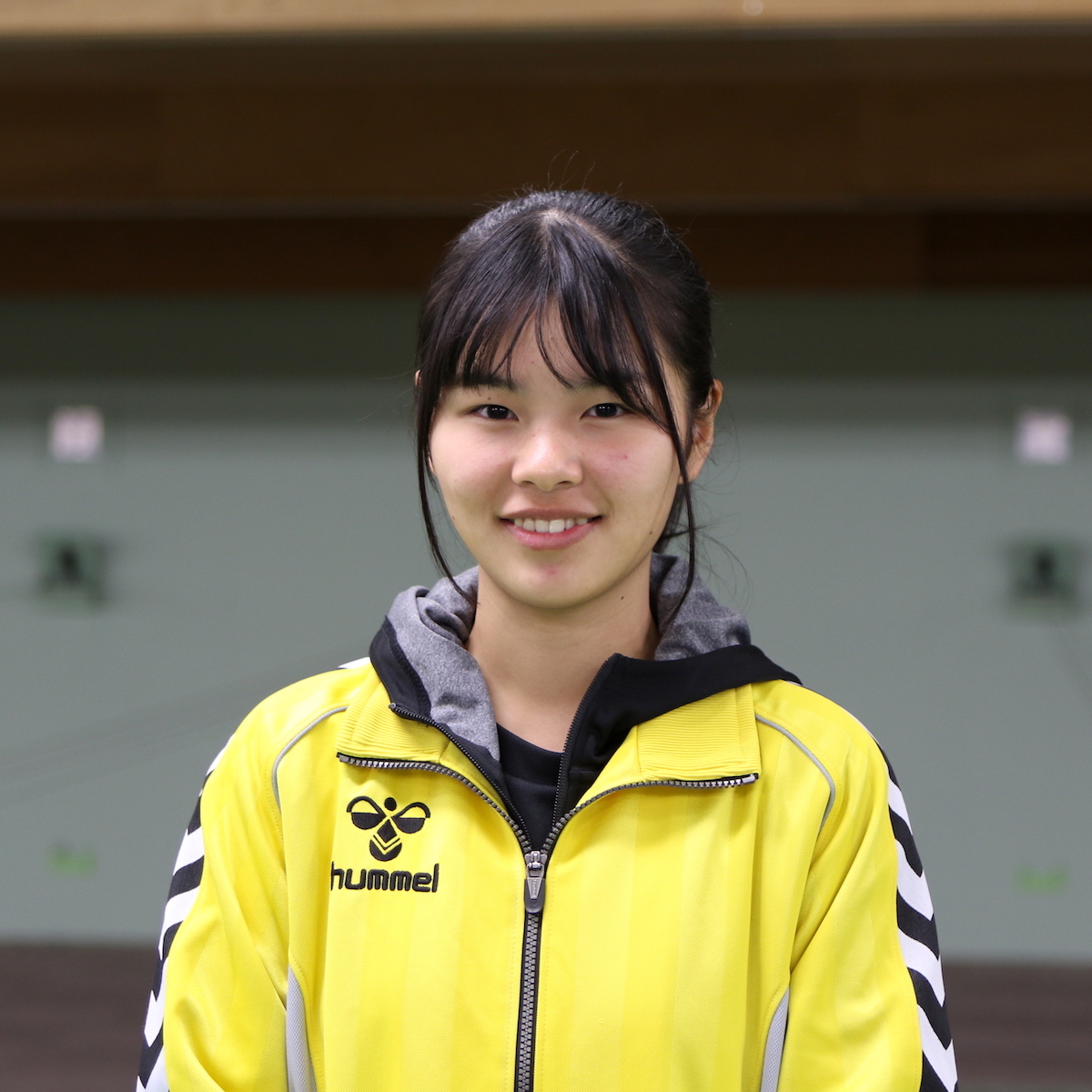 由布高校ライフル射撃部　安東夢羽菜（２年）　file.157