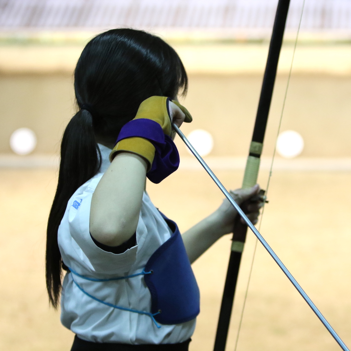 全国高校弓道選抜大会・女子　情報科学　ひたむきな努力が強い精神力と自信に