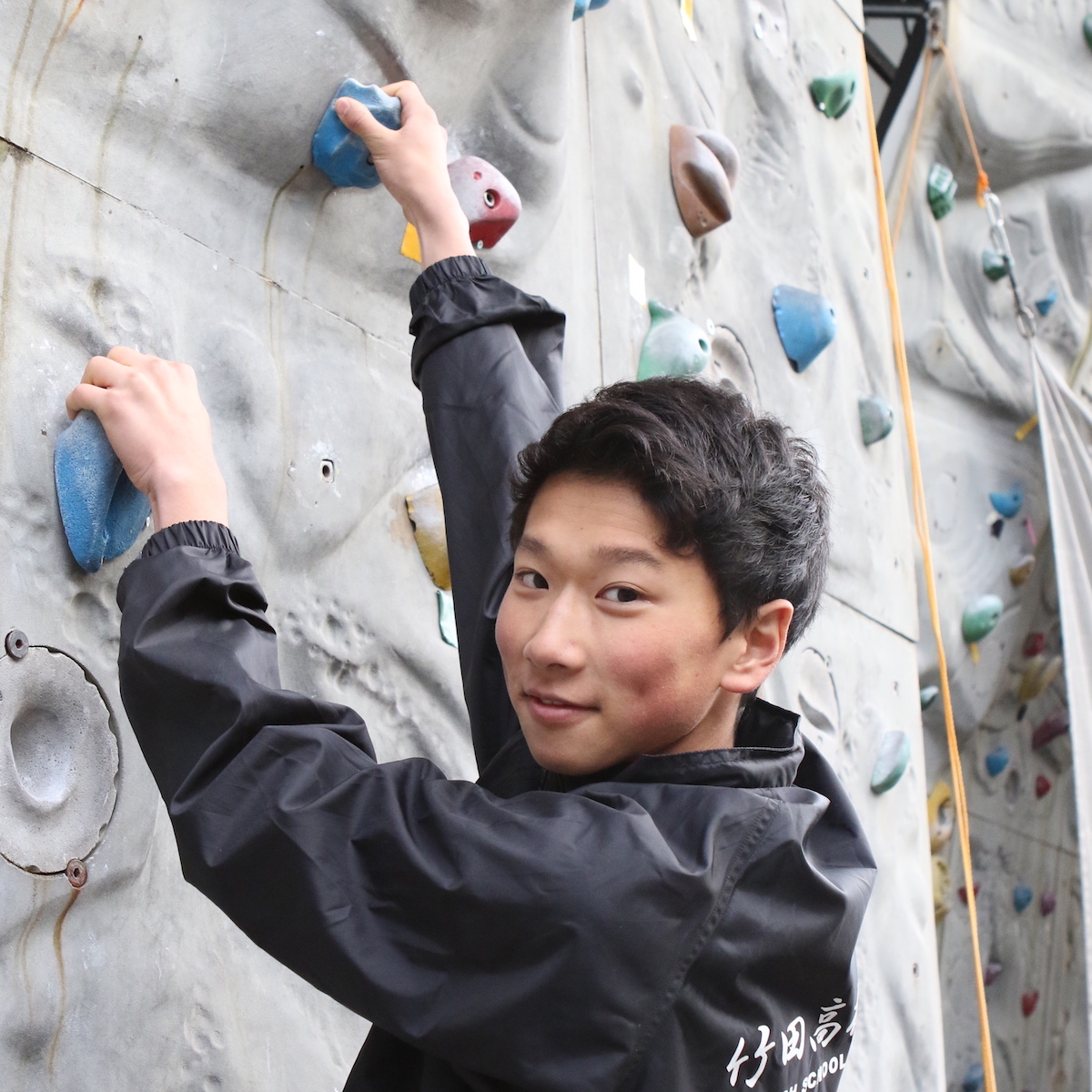 全国高校選抜スポーツクライミング選手権　それぞれの思いを胸に、そびえる壁に挑む