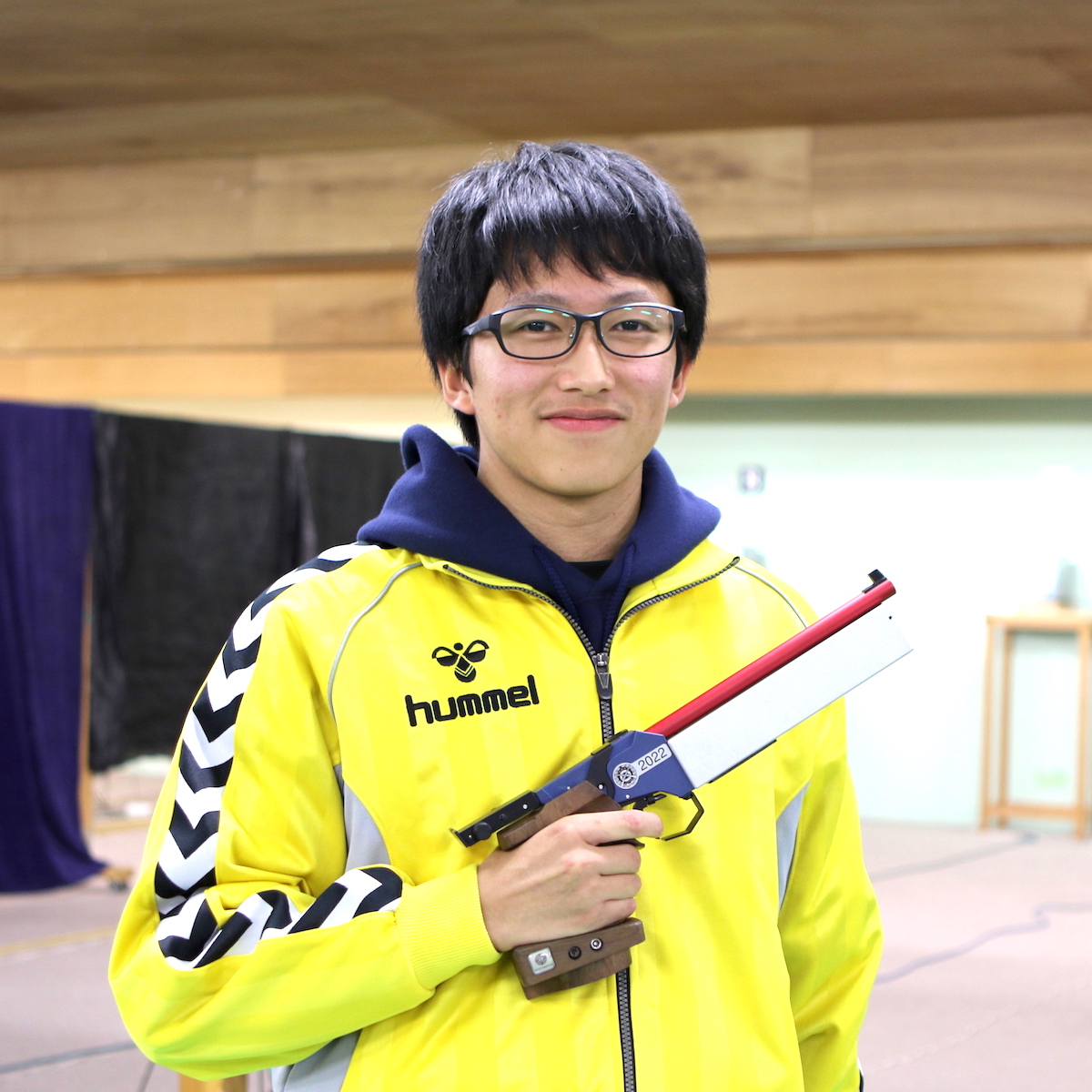 由布高校ライフル射撃部　佐藤幸翼（２年）　file.165