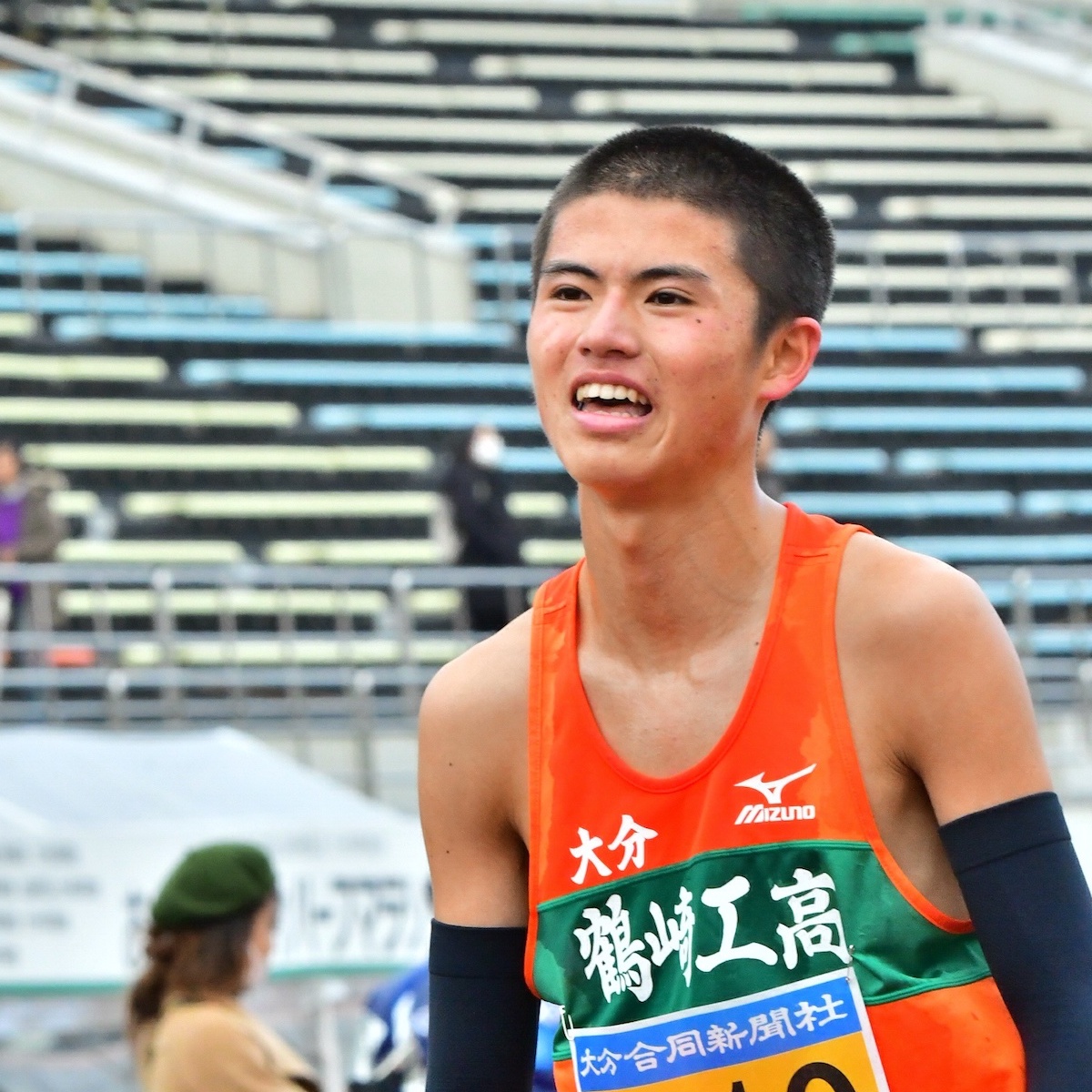 鶴崎工業高校駅伝部　太田瑠星（２年）　file.170