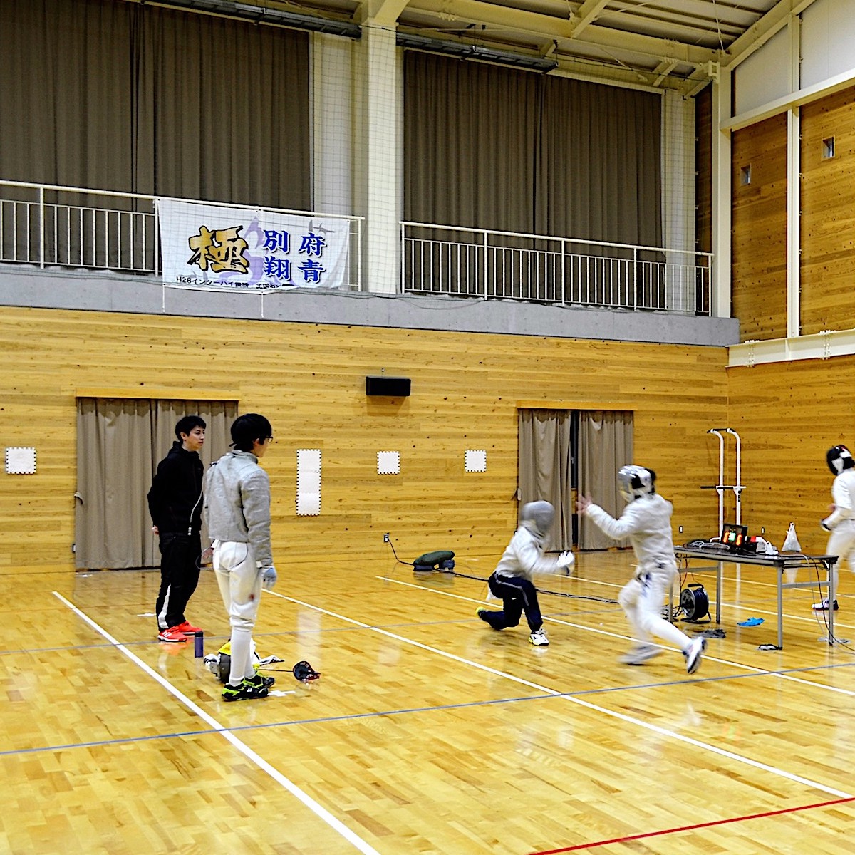 フェンシング男子　別府翔青　経験を自信に初戦突破目指す
