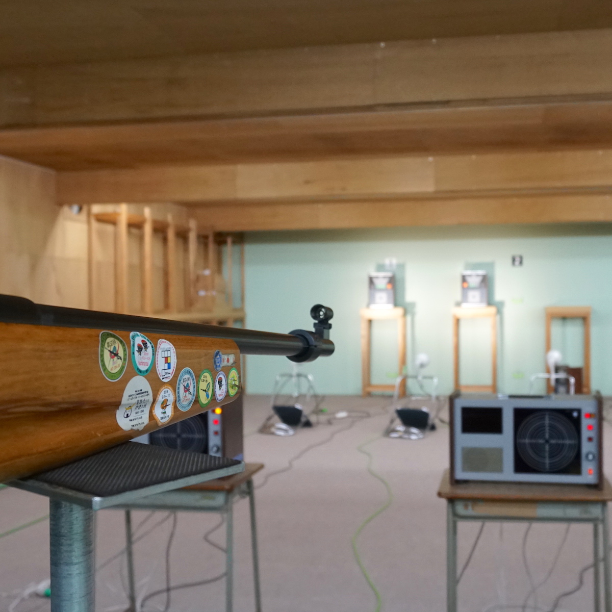 ライフル射撃男女　全国選抜に出場する由布の四銃士